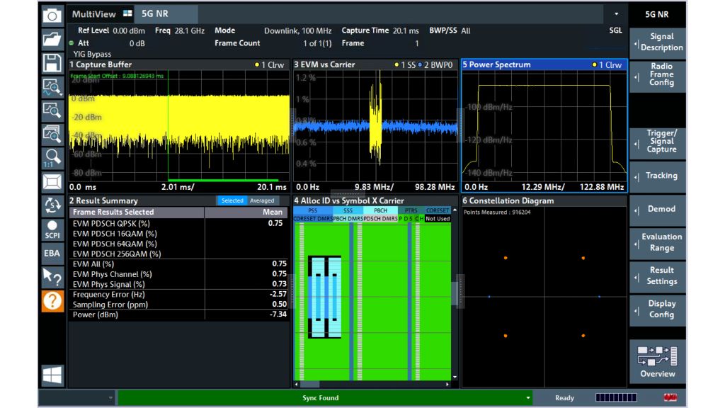 5G NR 信号分析 5G NR 信号分析